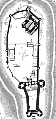 Castle d'Arques-la-Bataille Map